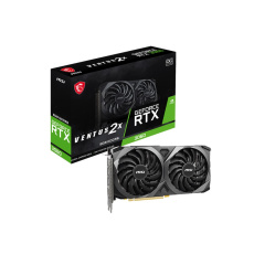 MSI VGA NVIDIA GeForce RTX 3060 VENTUS 2X 8G OC, RTX 3060, 8GB GDDR6, 3xDP, 1xHDMI MSI VGA NVIDIA GeForce RTX 3060 VENTUS 2X 8G OC, RTX 3060, 8GB GDDR6, 3xDP, 1xHDMI