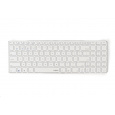 RAPOO klávesnice E9100M, bezdrátová, Ultra-slim, CZ/SK, bílá