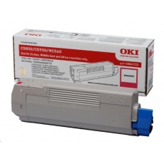 Oki Toner Magenta do C5850/C5950/MC560 (6 000 stránek) Oki Toner Magenta do C5850/C5950/MC560 (6 000 stránek)