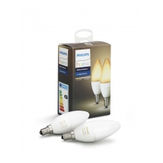 PHILIPS Hue White Ambiance, 2x žárovka svíčková 6,5W E14 B39 DIM PHILIPS Hue White Ambiance, 2x žárovka svíčková 6,5W E14 B39 DIM