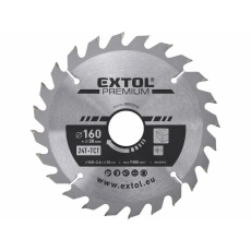 Extol Premium (8803214) kotouč pilový s SK plátky, 160x2,0x30mm, 24T Extol Premium (8803214) kotouč pilový s SK plátky, 160x2,0x30mm, 24T