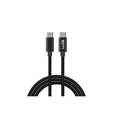 WG - Datový kabel Type-C na Type-C, 1 metr, černá WG - Datový kabel Type-C na Type-C, 1 metr, černá
