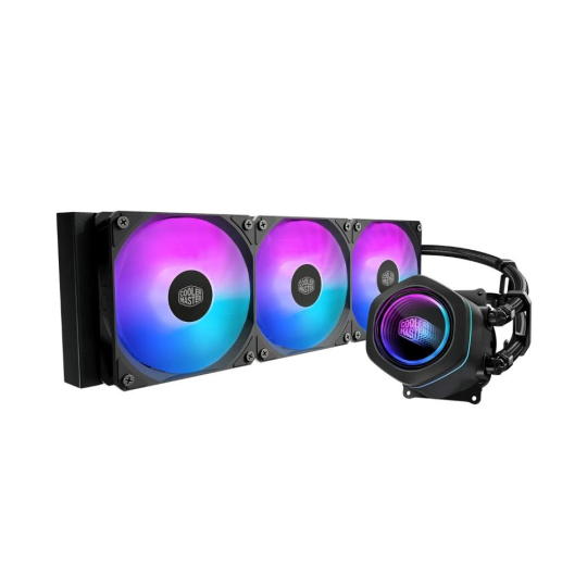 Cooler Master vodní chladič MasterLiquid Core Nex 360, 3x120mm, LGA1851, AM5, černá Cooler Master vodní chladič MasterLiquid Core Nex 360, 3x120mm, LGA1851, AM5, černá