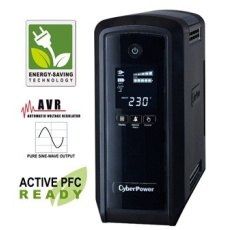 CyberPower PFC SineWare LCD GP UPS 900VA/540W, Schuko zásuvky - předváděcí CyberPower PFC SineWare LCD GP UPS 900VA/540W, Schuko zásuvky - předváděcí