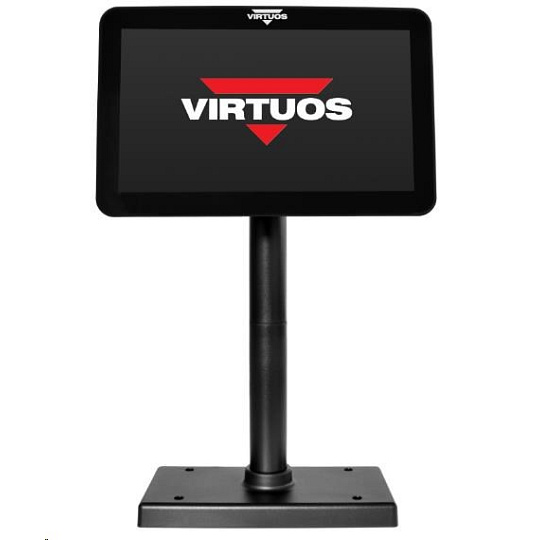 Virtuos 10,1" LCD zákaznický display Virtuos SD1010R, HDMI, VGA, 500 nits, černý Virtuos 10,1" LCD zákaznický display Virtuos SD1010R, HDMI, VGA, 500 nits, černý