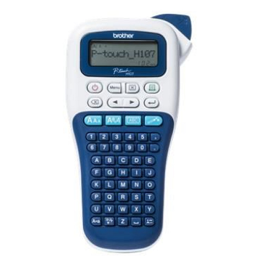 BAZAR - BROTHER tiskárna štítků PT-H107B - 12mm, pásky TZe - popisovač - Poškozený obal (Komplet)