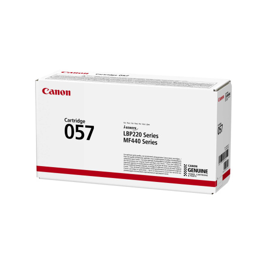 Canon TONER CRG-057 černý pro i-SENSYS MF443dw, MF445dw, MF446x, MF449x, LBP223dw (3 100 str.)