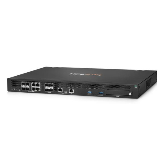HPE Aruba Networking 9114 4x SFP+ 4x Combo 1x Expansion Slot Hybrid Gateway R9M45AR RENEW
