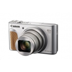 Canon PowerShot SX740 HS, 20.3Mpix, 40x zoom, WiFi, 4K video - stříbrný - Travel kit