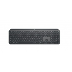 Logitech klávesnice MX Keys, GRAPHITE, bezdrátová klávesnice, US