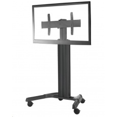 NEC PDMHM-L - Large mobile manual height-adjustable trolley for LFDs from 40" to 80", up to 90 kg, NEC PDMHM-L - Large mobile manual height-adjustable trolley for LFDs from 40" to 80", up to 90 kg,