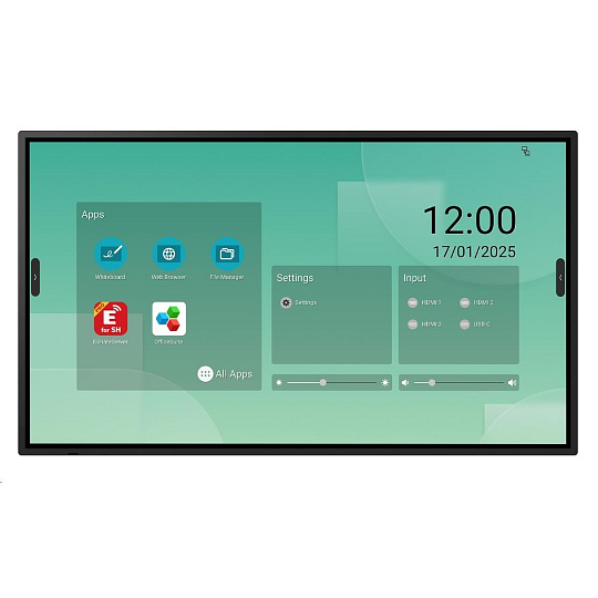 Sharp LM551, LCD 55" Infračervený dotykový displej, 3840 x 2160, 18/7, 16:9, 5000:1, 500 [cd/m2], 60Hz