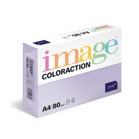Antalis Papír Image Coloraction Tundra - pastelově fialová (LA12) A4 (80g/100ks)