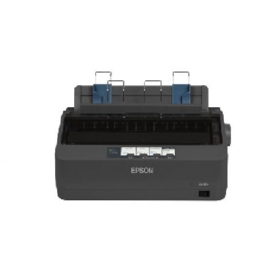 EPSON tiskárna jehličková LQ-350, A4, 24 jehel, 347 zn/s, 1+3 kopii, USB 2.0, LPT, RS232