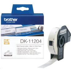 BROTHER DK-11204 Multi Purpose Labels  17x54mm (400 ks)