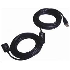 PREMIUMCORD USB 2.0 repeater a prodlužovací kabel A/M-A/F 15m PREMIUMCORD USB 2.0 repeater a prodlužovací kabel A/M-A/F 15m
