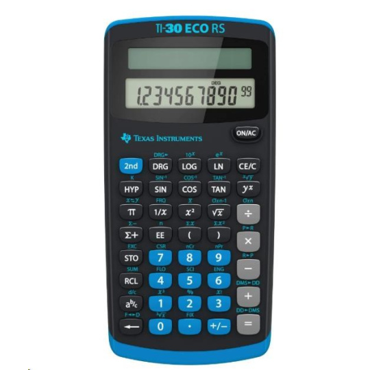 TEXAS Instrument kalkulačka - TI-30 ECO RS Vědecký kalkulátor