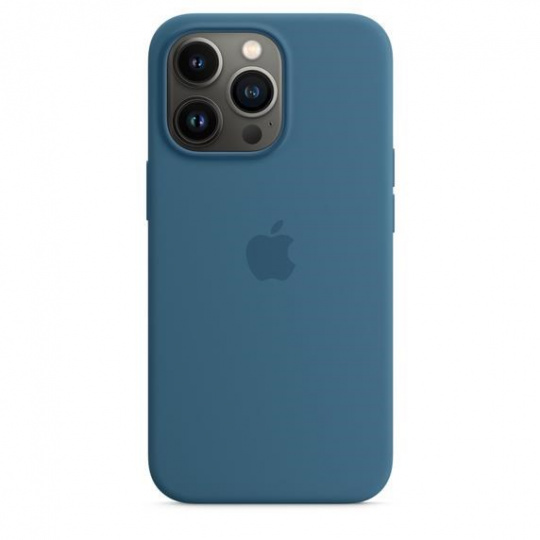 APPLE iPhone 13 Pro Silicone Case with MagSafe – Blue Jay