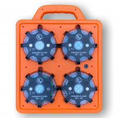 Set PF-3X Profi nabíjecích výstražných a bezpečnostních LED světel Power Flash Set PF-3X Profi nabíjecích výstražných a bezpečnostních LED světel Power Flash