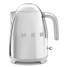 Smeg KLF03SSEU, rychlovarná konvice, 1,7 l, (7 šálků), 2400 W, styl 50. let, chromová Smeg KLF03SSEU, rychlovarná konvice, 1,7 l, (7 šálků), 2400 W, styl 50. let, chromová