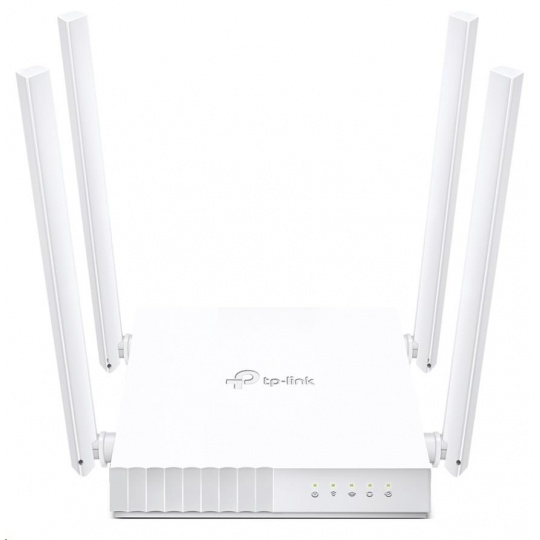 TP-Link Archer C24 WiFi5 router (AC750, 2,4GHz/5GHz, 4x100Mb/s LAN, 1x100Mb/s WAN)