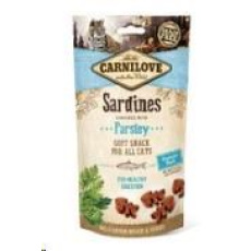 Carnilove Cat Semi Moist Snack Sardine with Parsley 50g