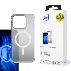 3mk ochranný kryt Frosty MagCase White pro Apple iPhone 15 Pro Max