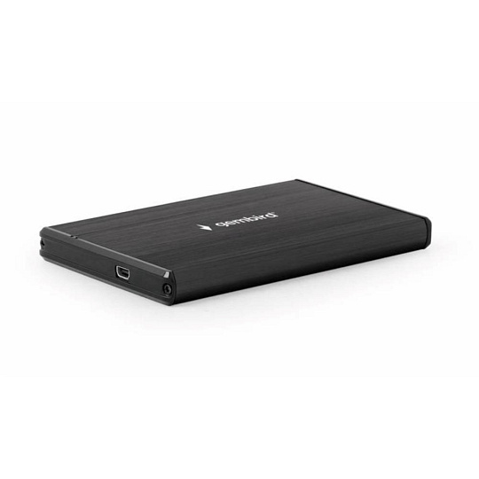 GEMBIRD externí box pro 2.5" zařízení, USB 3.0, broušený hliník, černá GEMBIRD externí box pro 2.5" zařízení, USB 3.0, broušený hliník, černá