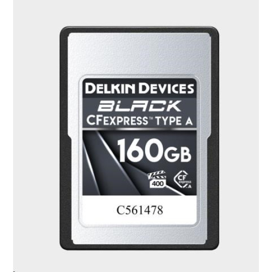 Delkin CFexpress BLACK, VPG400 (Type A) 160GB