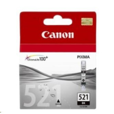 Canon CARTRIDGE CLI-521BK černá pro IP 3600,4600,4700, MP550,MP6x0, MP9x0, PIXMA 550,640, MX870 Canon CARTRIDGE CLI-521BK černá pro IP 3600,4600,4700, MP550,MP6x0, MP9x0, PIXMA 550,640, MX870
