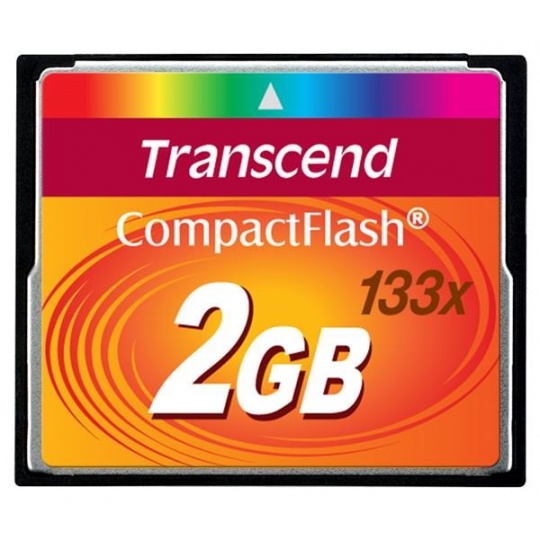 TRANSCEND Compact Flash 2GB (133x)