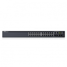 Dell Networking S3124 L3 24x 1GbE 2xCombo 2x 10GbE SFP+ fixed ports Stacking IO to PSU airflow 1x AC PSU