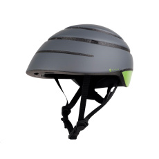 Acer Foldable Helmet (skládací helma), šedá se zeleným reflexním pruhem vzadu, velikost L (60-63 cm), 375 gr Acer Foldable Helmet (skládací helma), šedá se zeleným reflexním pruhem vzadu, velikost L (60-63 cm), 375 gr