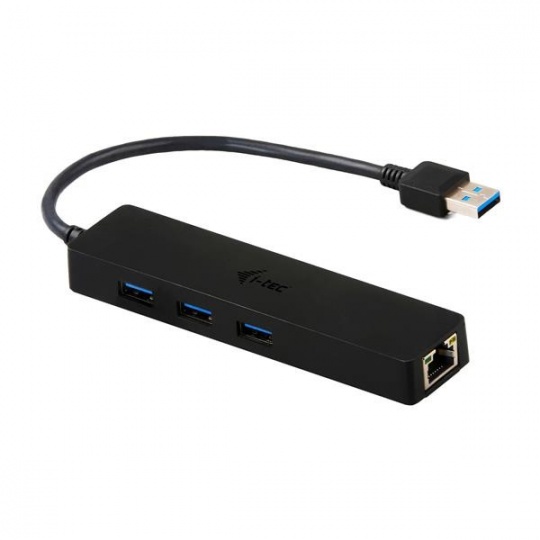 i-tec USB 3.0 Slim HUB 3 Port + Gigabit Ethernet Adapter