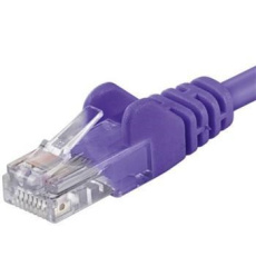 PremiumCord Patch kabel UTP RJ45-RJ45 CAT6 1m fialová PremiumCord Patch kabel UTP RJ45-RJ45 CAT6 1m fialová