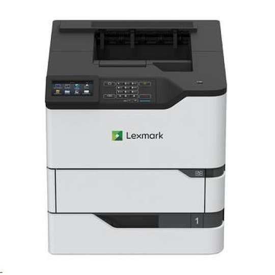 LEXMARK ČB tiskárna MS822de A4, 52ppm, 512MB, duplex, USB 2.0, LAN