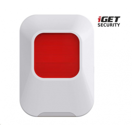 iGET SECURITY EP24 - Bezdrátová vnitří siréna pro alarm iGET SECURITY M5
