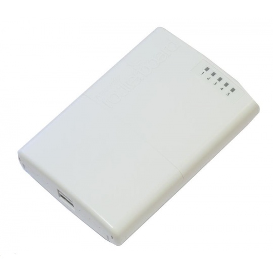 MikroTik RouterBOARD PowerBox, 650MHz CPU, 64MB RAM, 5x LAN, PoE IN/OUT, vč. L4 licence