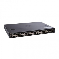 Dell Networking S3048-ON 48x 1GbE 4x SFP+ 10GbE ports Stacking PSU to IO air 1x AC PSU DNOS 9