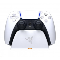 RAZER Univerzální rychlonabíjecí stojan, pro PlayStation 5, White