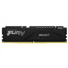 KINGSTON DIMM DDR5 8GB 5600MT/s CL40 FURY Beast Černá KINGSTON DIMM DDR5 8GB 5600MT/s CL40 FURY Beast Černá