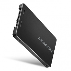 AXAGON RSS-M2B, SATA - M.2 SATA SSD, interní 2.5" ALU box, černý AXAGON RSS-M2B, SATA - M.2 SATA SSD, interní 2.5" ALU box, černý
