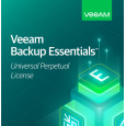 Veeam Backup Essentials Universal Perpetual License. Inc. Ent. Plus Ed. features. 1Y of Prod. (24/7) Supp. is inc. PS
