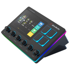 AVERMEDIA ovládací panel zvuku Live Streamer AX310, streamovací, RGB podsvícení, černá AVERMEDIA ovládací panel zvuku Live Streamer AX310, streamovací, RGB podsvícení, černá