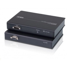 ATEN Extender PC-konzole DVI, HDBaseT 2.0, USB, RS-232, audio, 1920 x 1200 bodů/100m