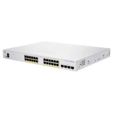Cisco switch CBS350-24P-4X-UK (24xGbE,4xSFP+,24xPoE+,195W,fanless) - REFRESH Cisco switch CBS350-24P-4X-UK (24xGbE,4xSFP+,24xPoE+,195W,fanless) - REFRESH