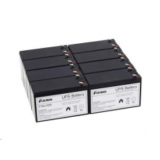 Baterie - FUKAWA FWU-105 sada baterií za APCRBC105 (12V/7Ah, 8ks) Baterie - FUKAWA FWU-105 sada baterií za APCRBC105 (12V/7Ah, 8ks)