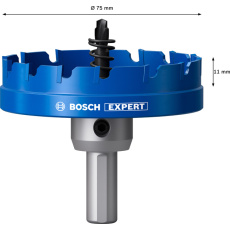Bosch děrovka EXPERT Sheet Metal 75 mm Bosch děrovka EXPERT Sheet Metal 75 mm