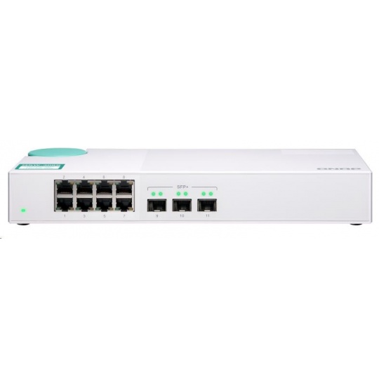 QNAP switch QSW-308S (3xSFP+,8x1GbE)