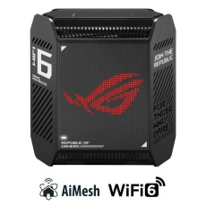 ASUS GT6 1-pack black Wireless AX10000 ROG Rapture Wifi 6 Tri-band Gaming Mesh System ASUS GT6 1-pack black Wireless AX10000 ROG Rapture Wifi 6 Tri-band Gaming Mesh System